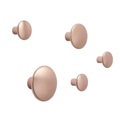 Muuto Wandhaken The Dots Metal Metall/ O 5 Cm - Rosa Outlet