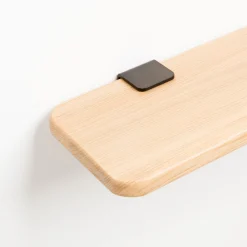 TIPTOE Wandhalter Bracket Grau Metall / Mit Schraubzwinge - Um Ein Regal Zu Gestalten - Verwitterter Stahl Best
