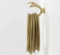 Garden Glory Wandhalterung The Claw Metall / Schlauchaufroller - Gold Flash Sale