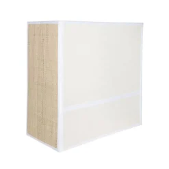Maison Sarah Lavoine Wandleuchte Celeste Textil Faser Weis / H 25 Cm - Ohne Stromversorgung - Natur - Weis Best