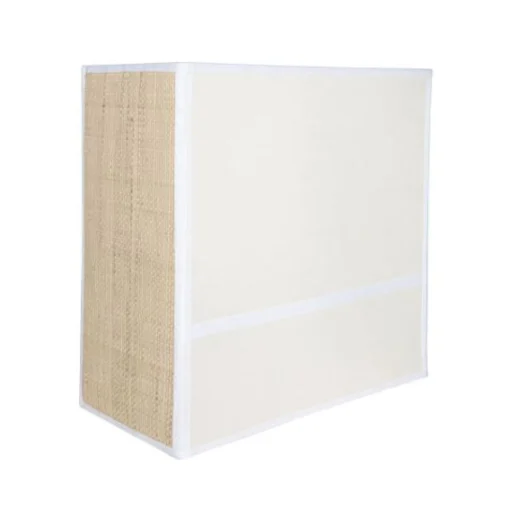 Maison Sarah Lavoine Wandleuchte Celeste Textil Faser Weis / H 25 Cm - Ohne Stromversorgung - Natur - Weis Best
