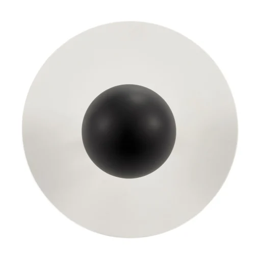 Serax Wandleuchte Eclipse Metall Keramik Weis / Porzellan - O 30 Cm - Schwarz - Weis Cheap