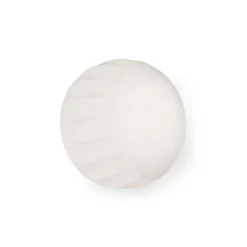 Luceplan Wandleuchte Lita Glas Plastikmaterial Weis / Led - O 18 Cm - Opalinweis - Weis Outlet