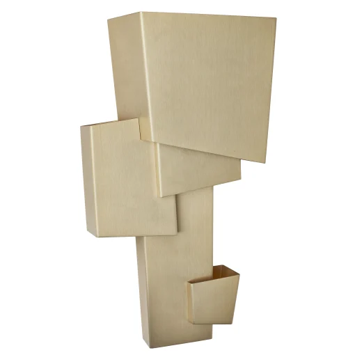 DCW editions Wandleuchte Map 1 Led Gold Metall / Large - L 23,5 X H 39,8 Cm - Messing Shop