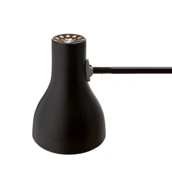 Anglepoise Wandleuchte Mit Stromkabel Type 75 Metall Schwarz / Mit Arm - Tiefschwarz Cheap