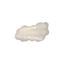 Nemo Wandleuchte Nuvola Minor Prof. 14 Cm Plastikmaterial / Led-Deckenleuchte -  Polyethylen / 100 X 58 Cm - Weis Hot