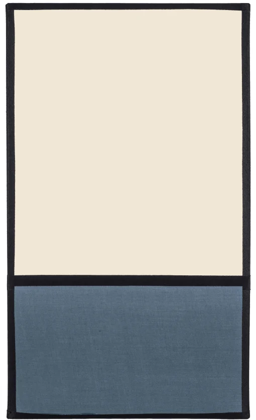 Maison Sarah Lavoine Wandleuchte Radieuse Textil Weis Blau Beige / Ohne Fassung Und Stromanschluss - H 36 Cm - Blau - Naturfarben - Schwarz Sale