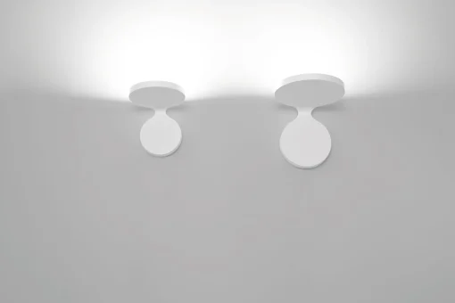 Artemide Wandleuchte Rea Small Led Metall/ L 12 Cm - Weis Fashion