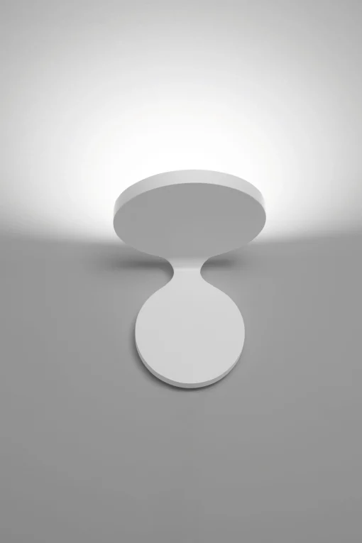 Artemide Wandleuchte Rea Small Led Metall/ L 12 Cm - Weis Fashion