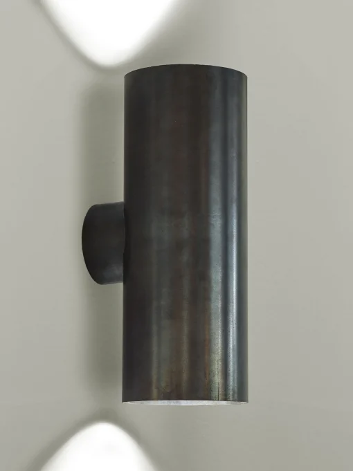 Serax Wandleuchte Sofisticato Nr.17 Metall Schwarz / H 30 Cm - Stahl - Blau Oxidierter Stahl Cheap