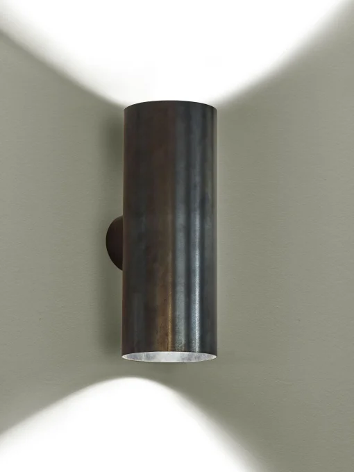 Serax Wandleuchte Sofisticato Nr.17 Metall Schwarz / H 30 Cm - Stahl - Blau Oxidierter Stahl Cheap