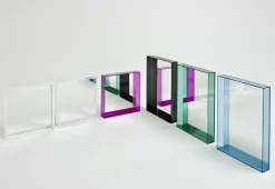 Kartell Wandspiegel Only Me Plastikmaterial Blau - Transparent-Himmelblau Online