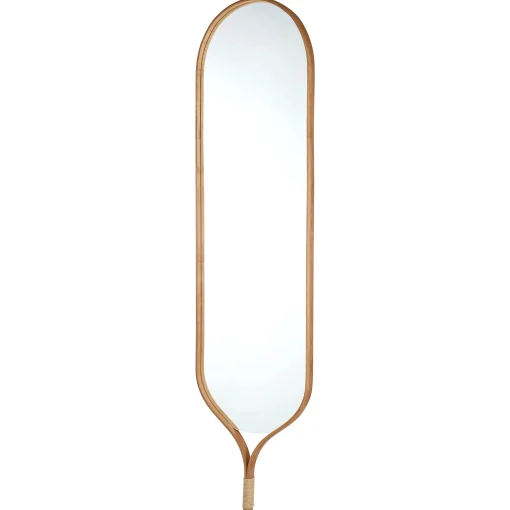 Bolia Wandspiegel Racquet Holz Natur / - L 50 X H 200 Cm - Eiche Shop
