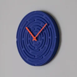 raawii Wanduhr Minos Keramik/ Keramik - O 42 Cm - Blau - Orange Cheap