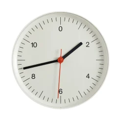 Hay Wanduhr  Plastikmaterialby Jasper Morrison / O 26,5 Cm - Weis Outlet