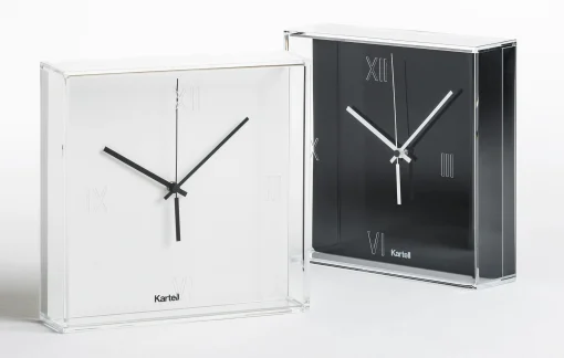 Kartell Wanduhr Tic & Tac Plastikmaterial - Schwarz Clearance