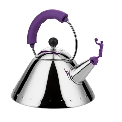 Alessi Wasserkessel 3909 Metall Violett / (1986) - Fur Alle Herdarten Geeignet, Einschlieslich Induktion / 2 Liter - Stahl - Violett Clearance