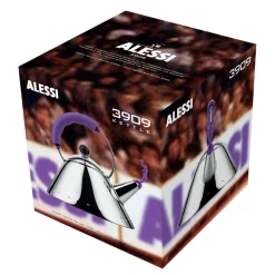 Alessi Wasserkessel 3909 Metall Violett / (1986) - Fur Alle Herdarten Geeignet, Einschlieslich Induktion / 2 Liter - Stahl - Violett Clearance