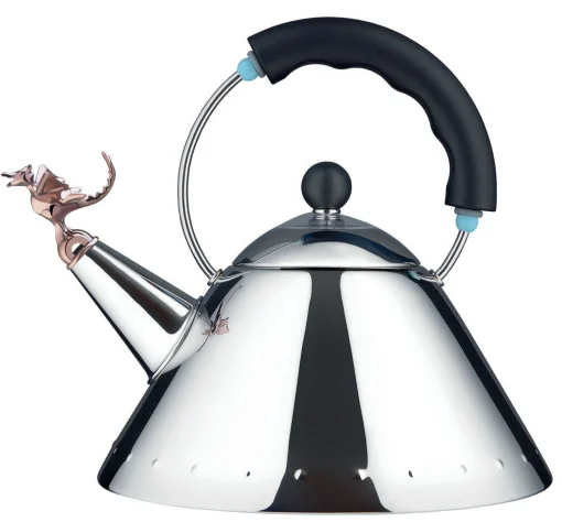Alessi Wasserkessel Tea Rex Schwarz Metall / 30-Jahre-Jubilaumsedition - Kupfer - Metall - Schwarz Outlet
