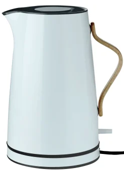 Stelton Wasserkocher Emma Metall Grau Holz Natur / 1,2 L - Hellgrau - Holz Store