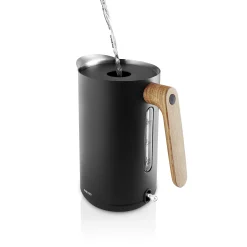 Eva Solo Wasserkocher Nordic Kitchen Metall Schwarz Holz Natur / 1,5 L - Stahl & Eiche - Eiche - Schwarz Shop