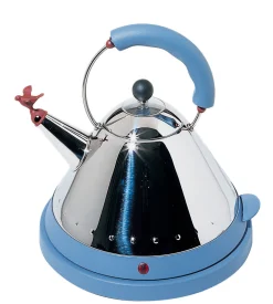 Alessi Wasserkocher Oisillon Metall Plastikmaterial- Blau Best Sale