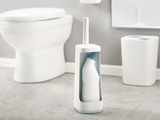 Joseph Joseph Wc Burste Flex Plus Plastikmaterial Weis Blau / Flexibler Burstenkopf - Mit Staufach - Blau - Weis Cheap