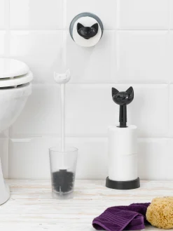Koziol Wc Burste Miaou Plastikmaterial- Opakschwarz Online