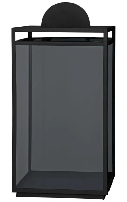 AYTM Windlicht Turris Metall Glas/ H 47,5 Cm - Schwarz Best Sale