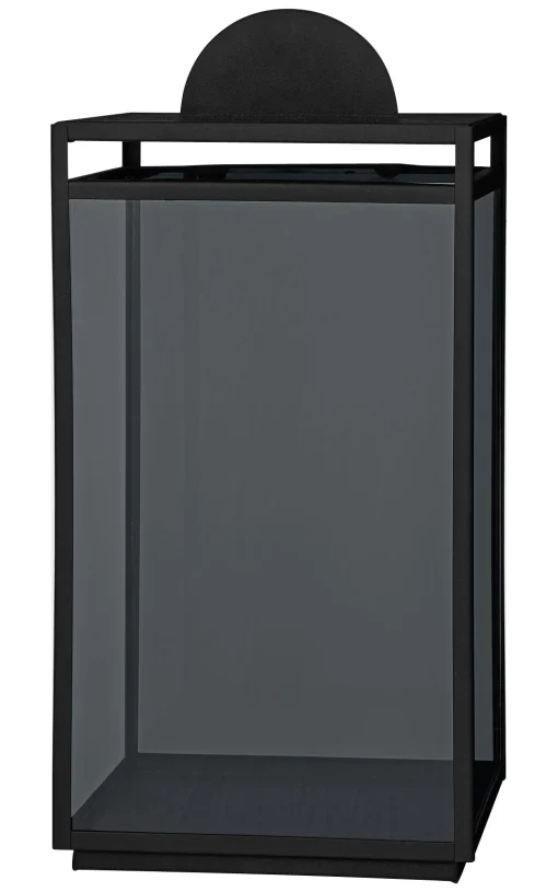 AYTM Windlicht Turris Metall Glas/ H 47,5 Cm - Schwarz Best Sale