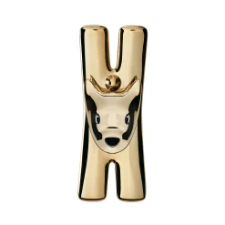 Alessi Zange Giampo Chien Plastikmaterial / Magnetisch - Verkauft Pro Einheit - Gold Best Sale