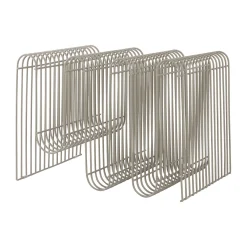 AYTM Zeitungsstander Curva Metall Beige / L 40 X H 30 Cm - Taupe Sale