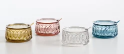Kartell Zuckerdose Jellies Family Plastikmaterial Transparent / Mit Loffel - Kristall Cheap