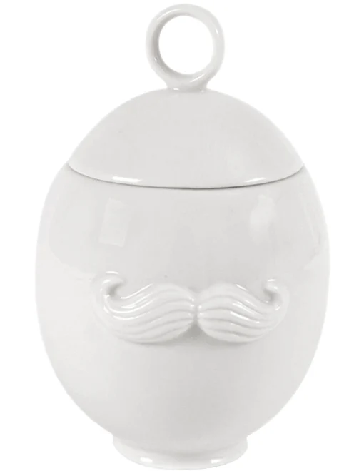 Jonathan Adler Zuckerdose Reversible Keramik/ Mit Deckel - Weis Flash Sale