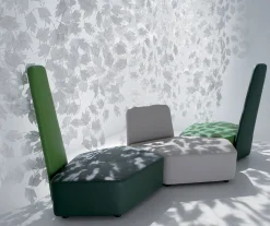 Casamania Zwischenwand Maria Plastikmaterialset Mit 42 Blattern - Weis Clearance